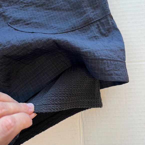 NIKE Black Dark Gray Tech Pack Running Performance Shorts Mens Small - Picture 6 of 7